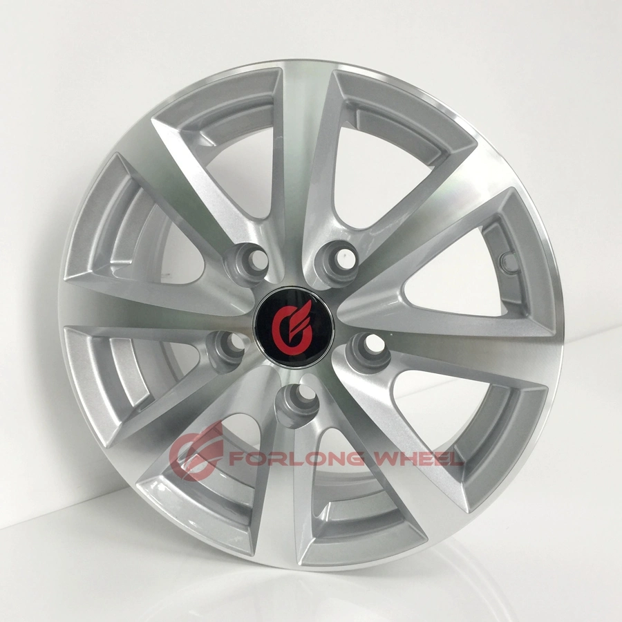 Forlong Silver Alloy Wheel 14inch 5.5j 5lug on 112mm 950kgs for Touring Camper Caravan Trailer