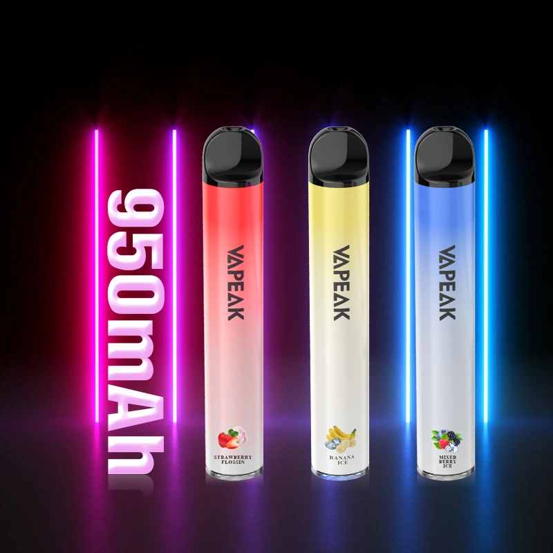 Los vapores de enorme 5ml de sabores precargada Cigarrillo Electrónico Desechable E Shisha Pen