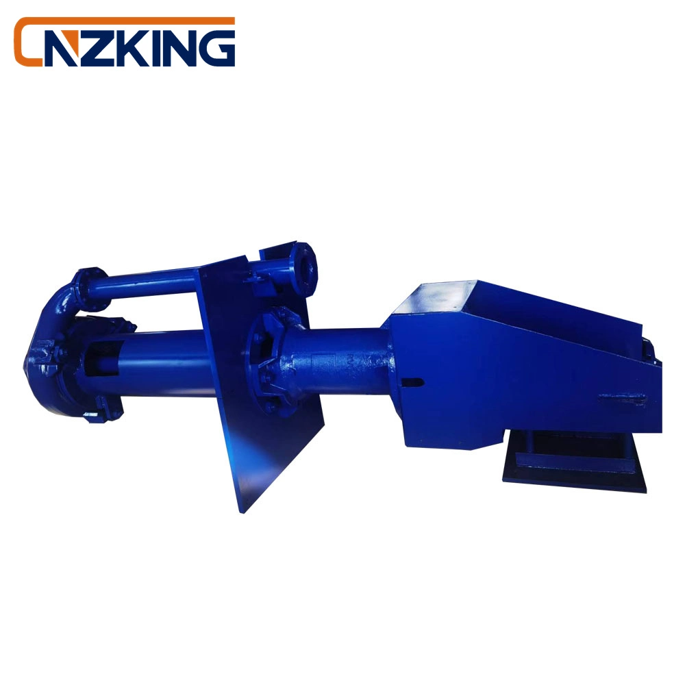 Cnzking Rubber Lined Vertical Slurry Pump for Metallurgical, Mining, Coal, Building Materials, Chemical