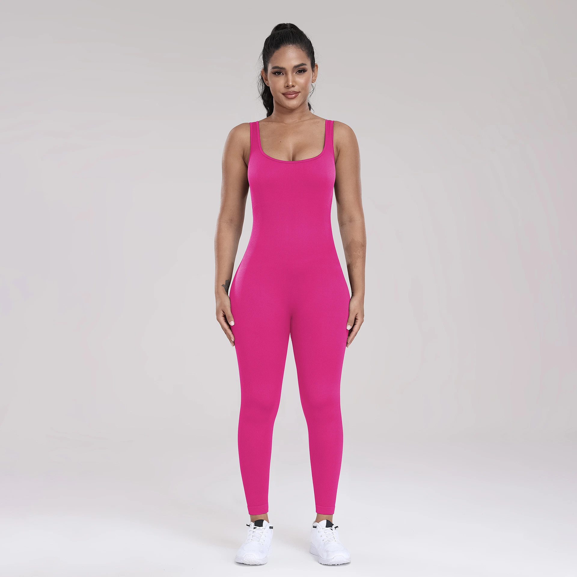 Collant sans couture pour femme taille haute entraînement confortable Legging