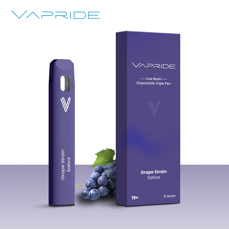 Disposable Horizontal Postless Half Gram Vape Pen for Hhc D8 D9