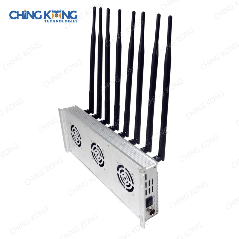 8 Antennas Indoor Use Wi-Fi GSM 3G 4G 5g Mobile Phone Jammer