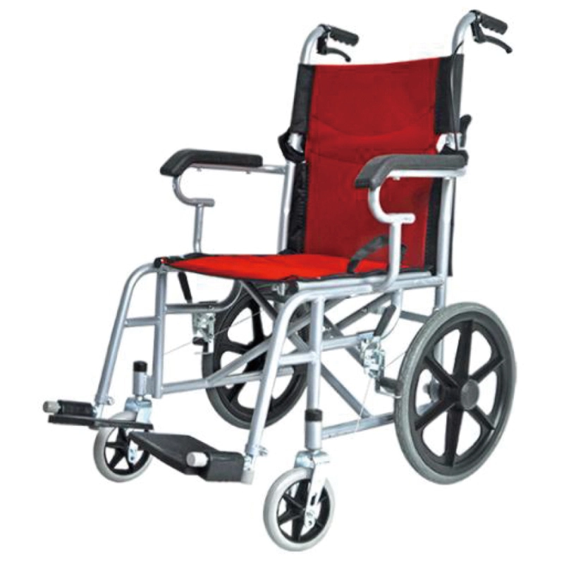 Los productos médicos Rueda Pequeña Medical Mobile de acero plegable silla de ruedas manual Precio