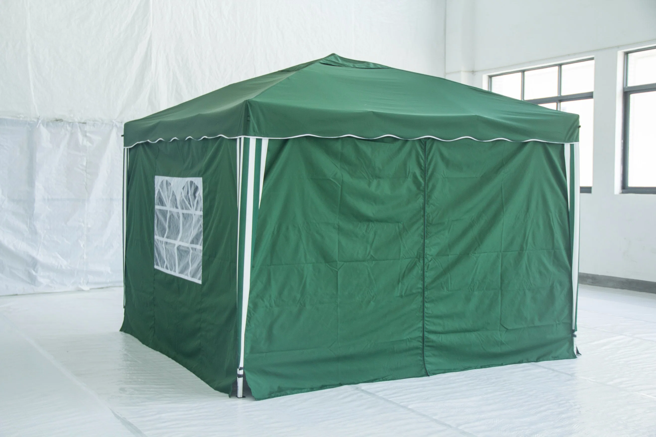 10ft*10ft carpas plegables de acero para 2-6 personas