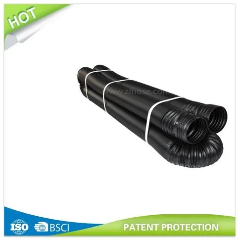 Solid Garden Water Pipe with Male and Female Flexible Drain Pipe