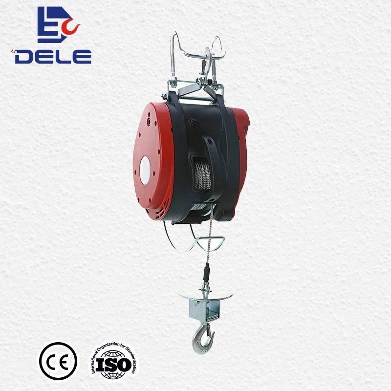 Dej-S230 Mini Electric Wire Rope Hoist Lifting Machine with Good Price