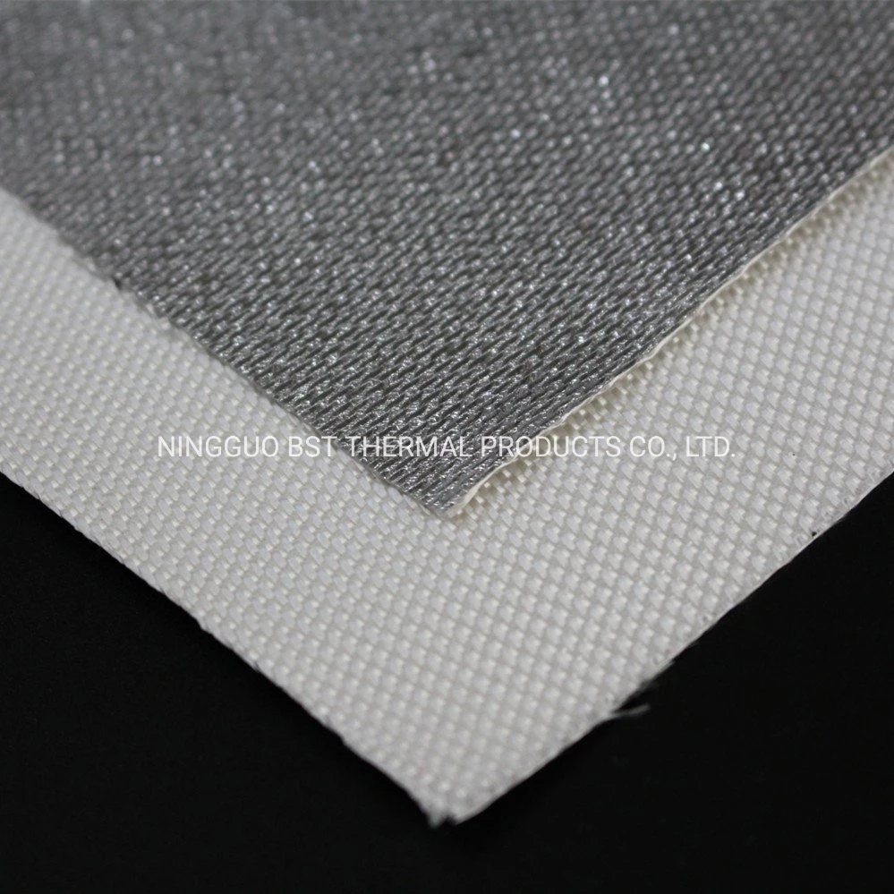 High Temperature Resistant Fireproof Fabric Vermiculite Silica Textiles