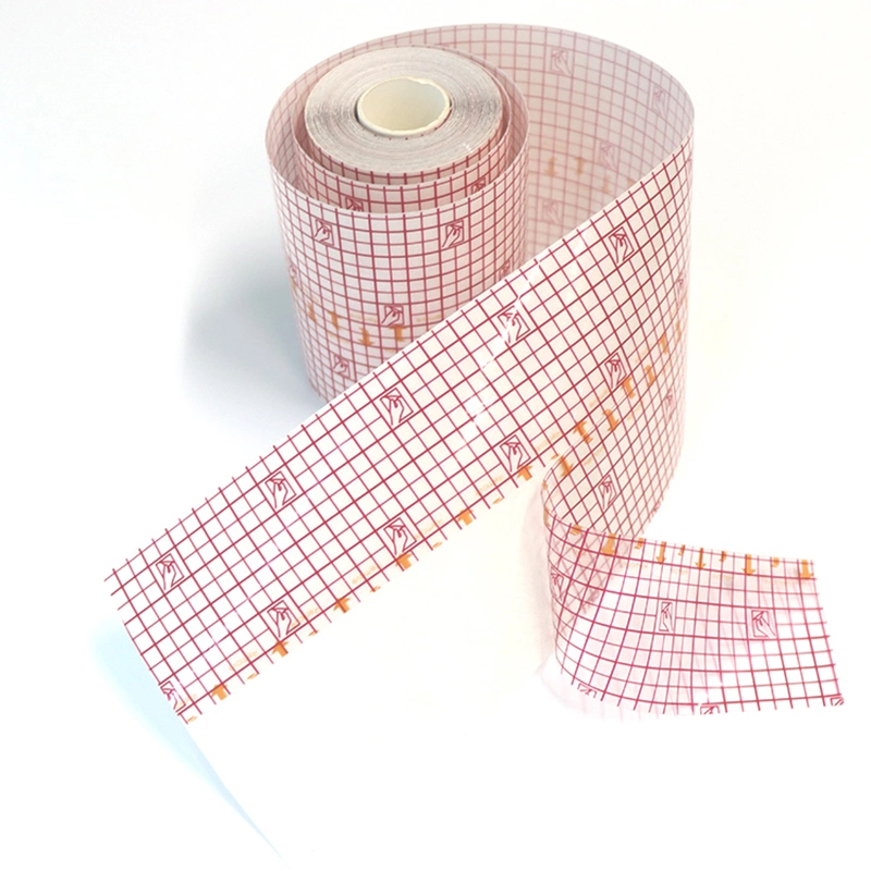 Bluenjoy Medical Dressing Free Samples Surgical Waterproof Transparent PU Film Roll Bandage