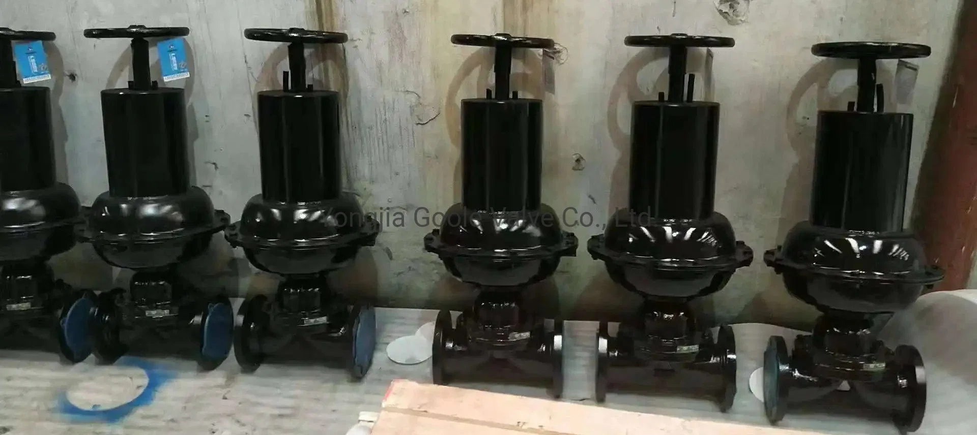 ANSI Standard Weir Pattern Rubber Lined Diaphragm Valve