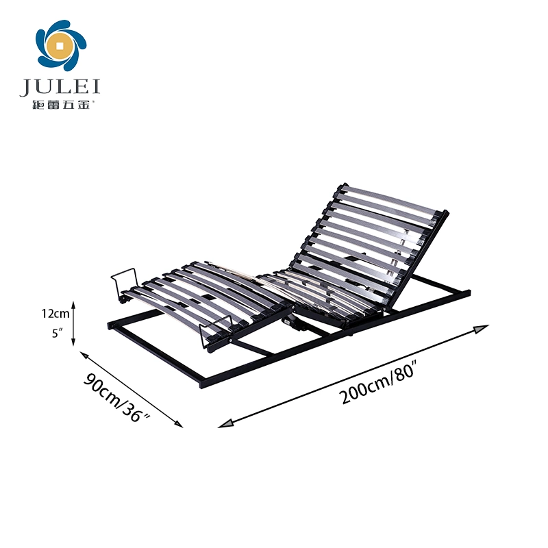 Estructura plegable para la cama con espacio de almacenamiento Sommier DJ-Pw42 ajustable eléctrico Lecho mecánico