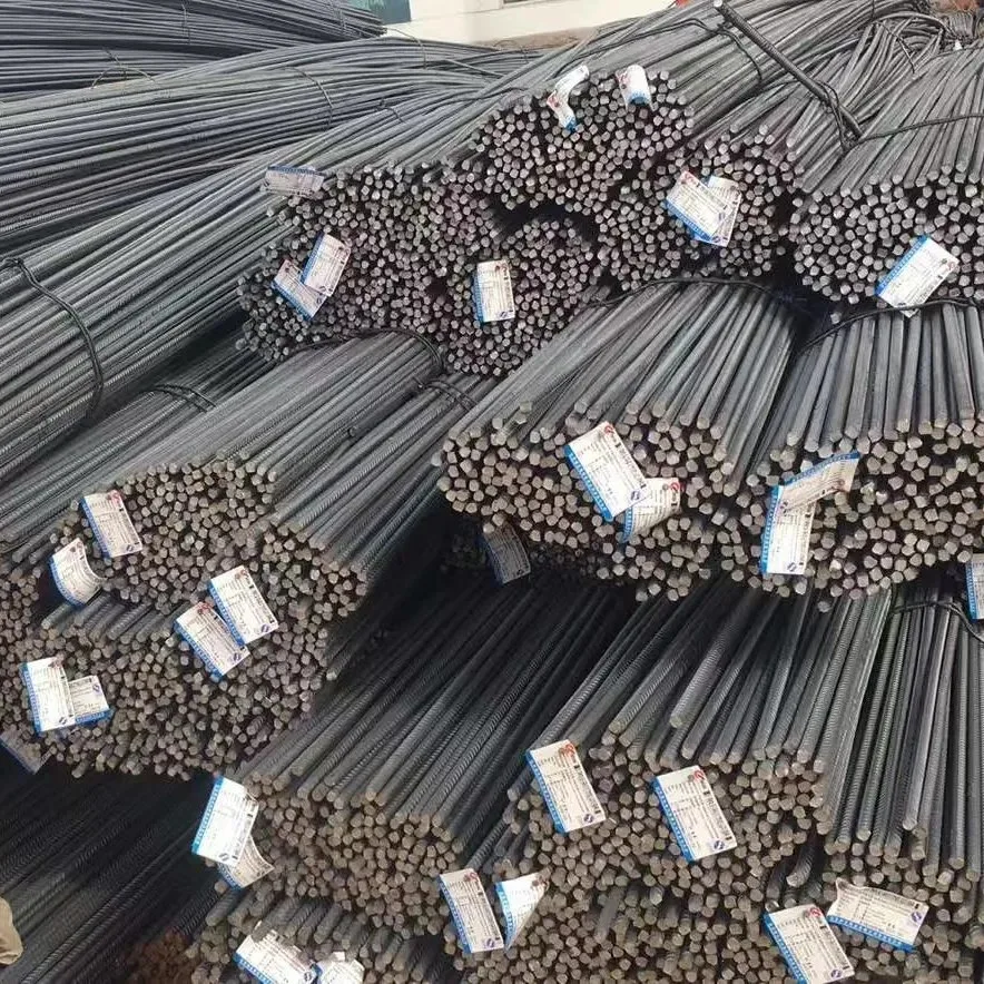 Hot Selling Steel Factory Price Any Size Grade 60 Reinforcing Q235 HRB400 Best Steel Bar Deformed Iron Rods Product Cutting Rebar for Construction Materical