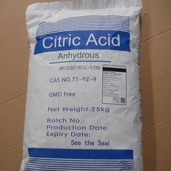 Chinese Factory Directly Supply Price USP/Industrial Grade CAS No. 77-92-9/CAS No. 5949-29-1 Ca/Caa/Citric Acid Anhydrous/Monohydrate/Cam