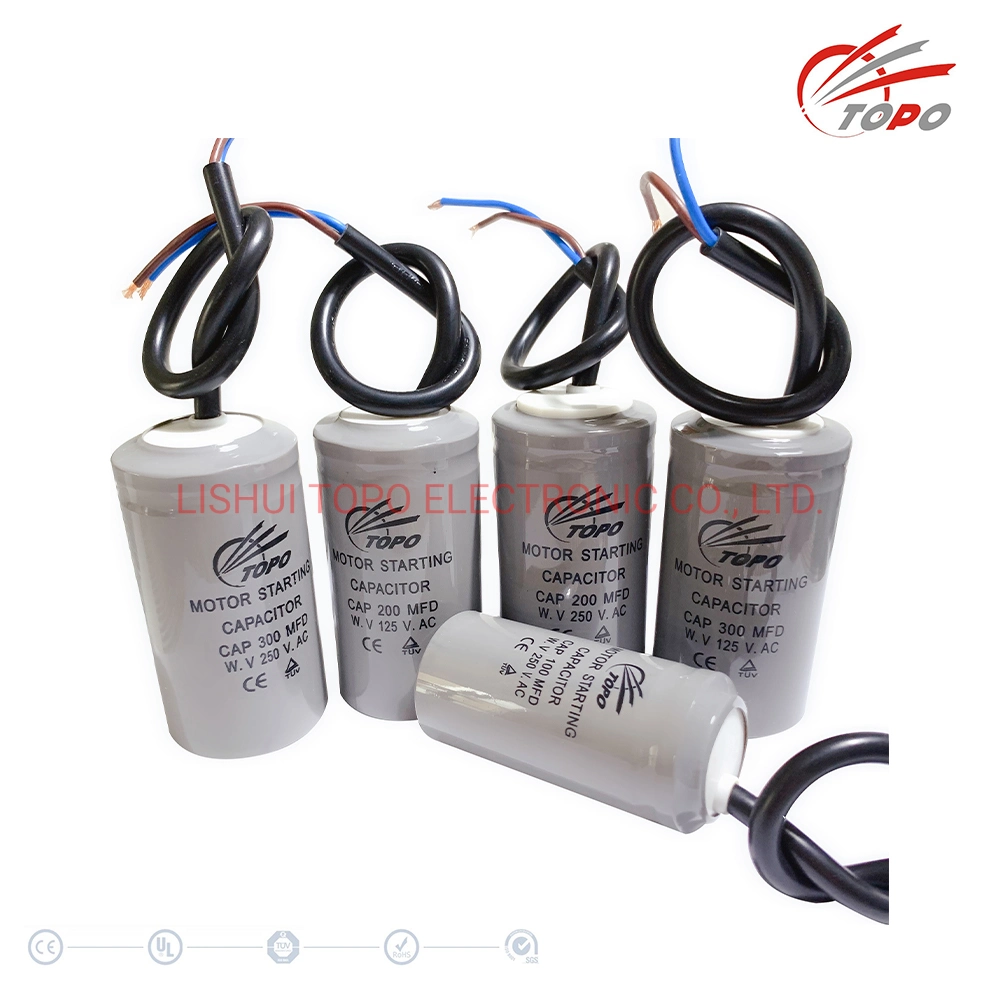 CD60 200UF Capacitors for AC Industrial Water Pump Electric Motor