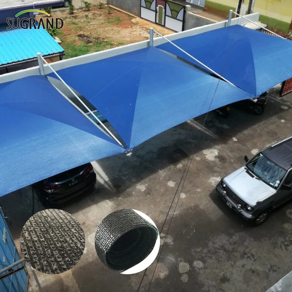 320gsm HDPE Wasserdichtes Schattennetz mit UV für Carport