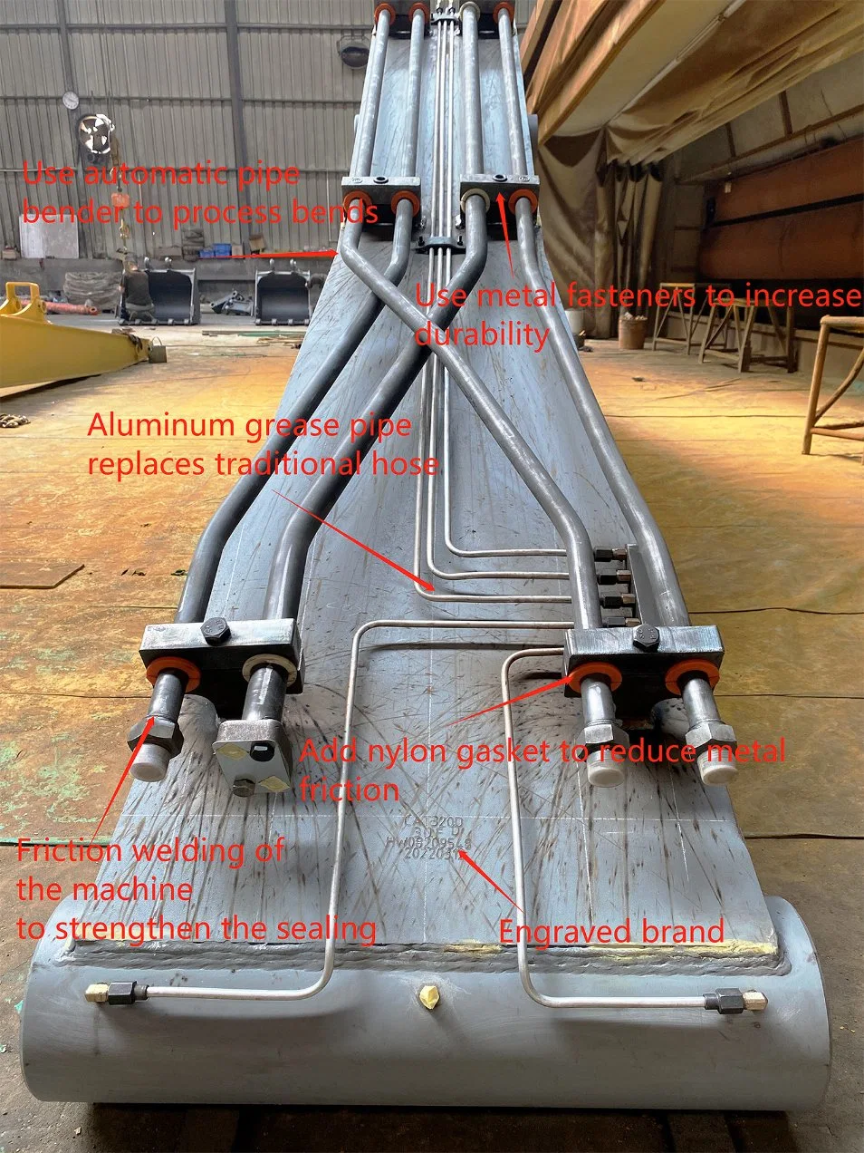 Three-Stage Demolition Boom for Large Excavators Demolition Boom Construction Breaking Boom