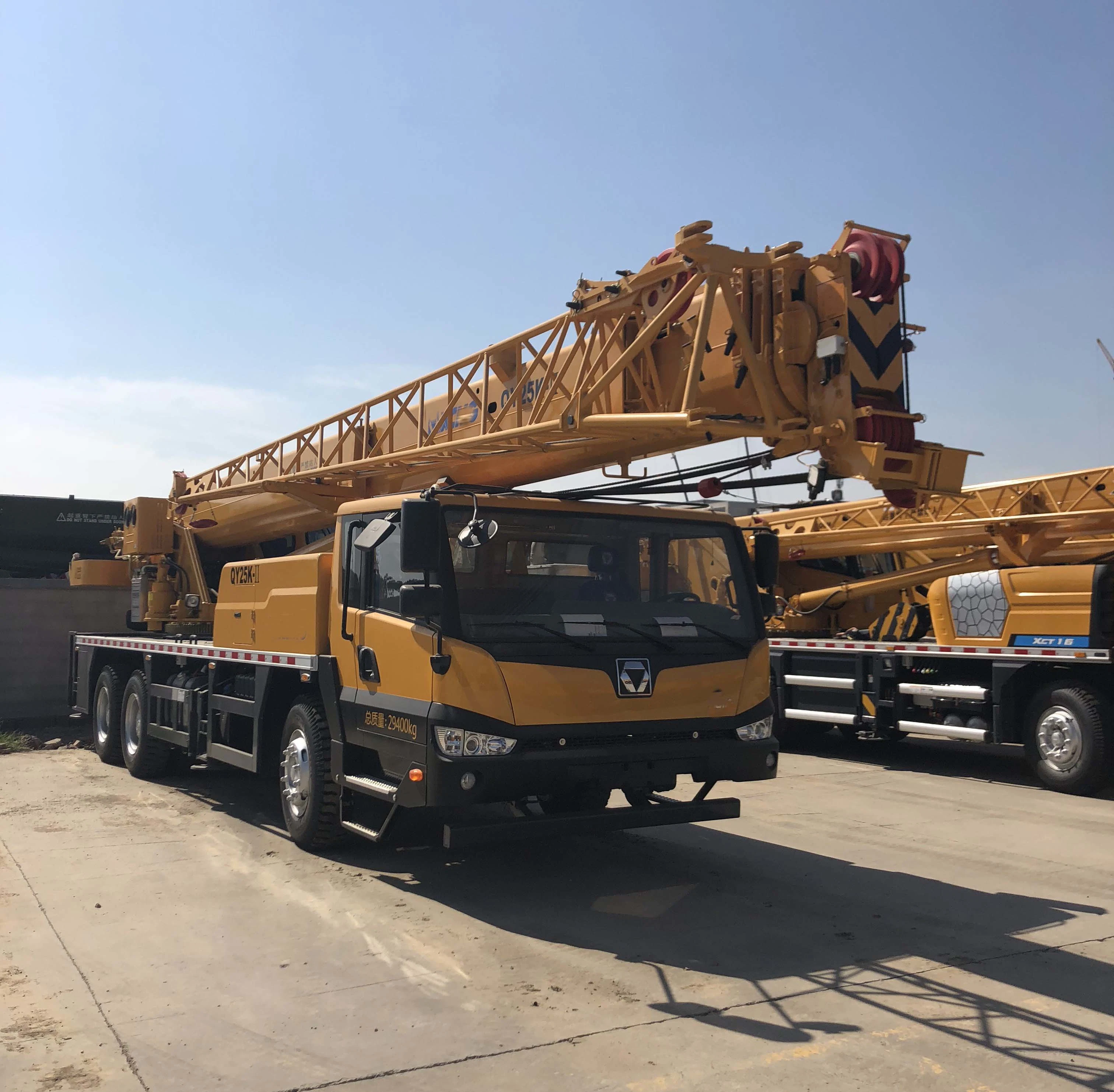 High Operating Efficiency 25ton Telescoping Boom Mobile Crane Qy25K-II