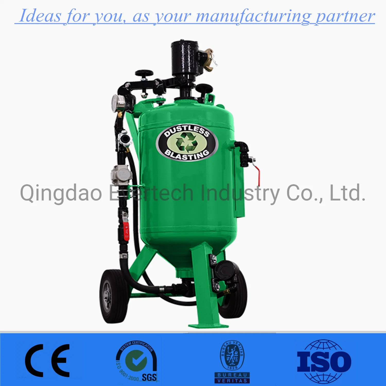 Dustless Blasting Mobile Sand Blaster dB150 dB225 dB500 dB800 dB1500 dB3000