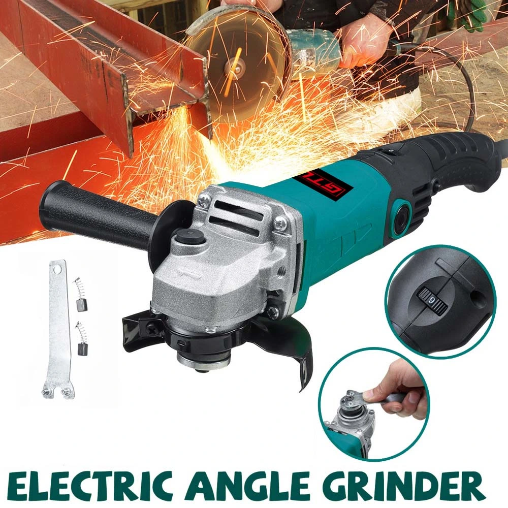 900W/1050W/1200W High Power Electric Angle Grinder with 125mm Wheel Disc & Paddle Switch (AG006L)