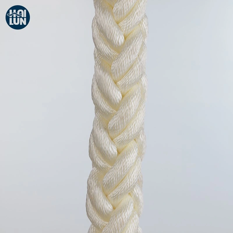 3/4/8/12 Strand Marine Mooring Strong Plastic Straw Textile Macrame Polyester Polyamide Nylon Fishing Ropes