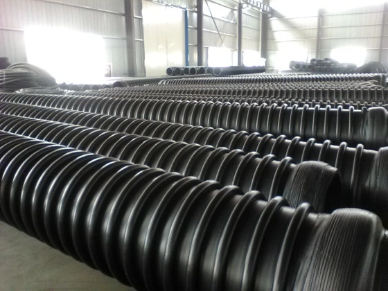 2019 HDPE Twin Wall Corrugated Pipe for Subsoil Drainage