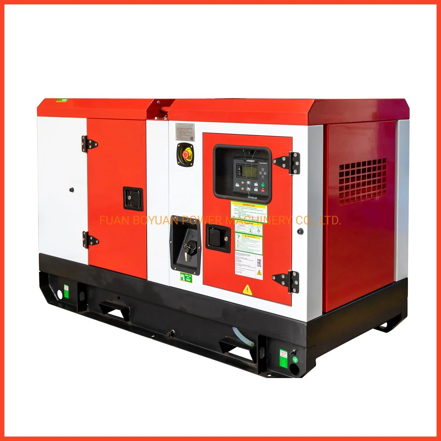 50Hz 85kVA 68kw Fawde Powered Silent Diesel Generator Gensets