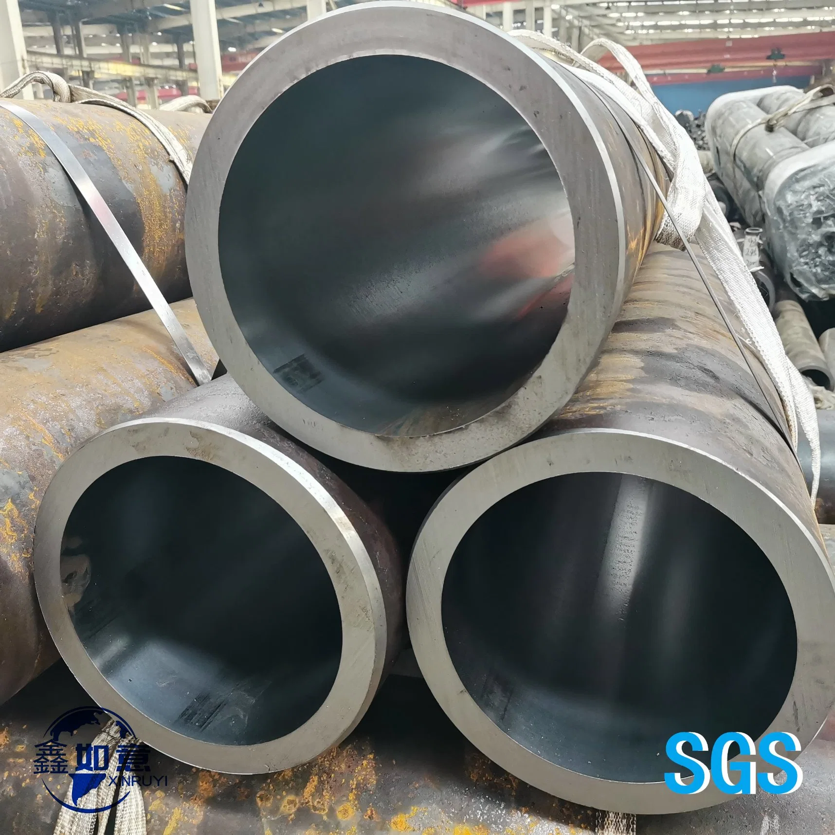 350X370 Pneumatic Cylinder Chromed Honed Tube Hollow Chromed Pipe