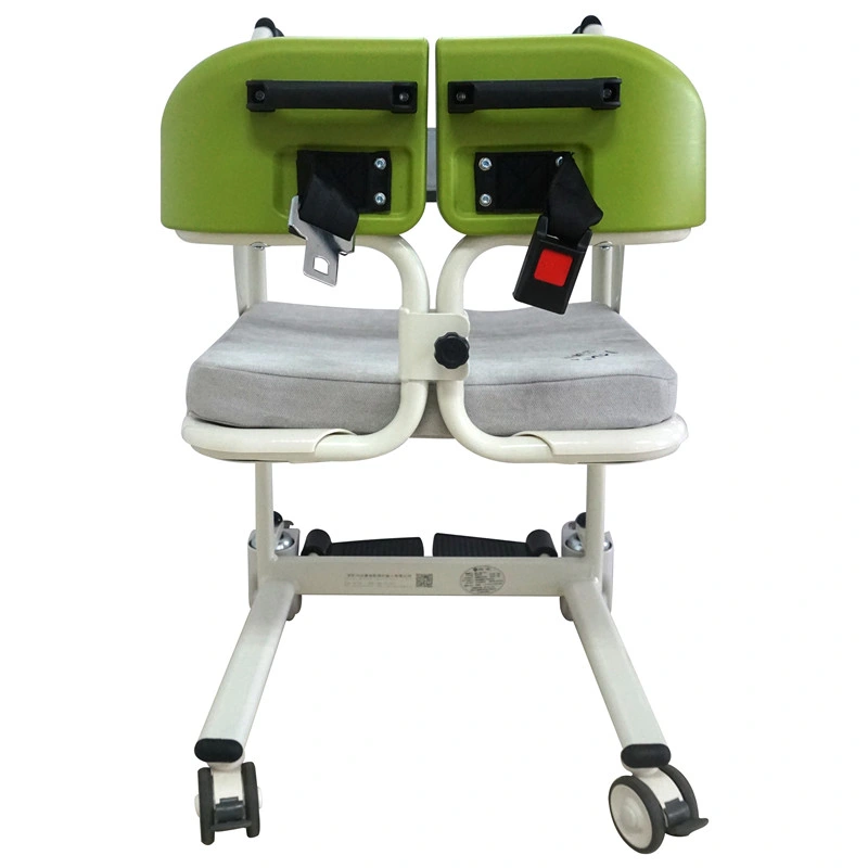 Hot Selling Hospital Furniture Simple Easy Safe Disabled Handicapped People Patient Elderly Transfer Lifting Wheelchair