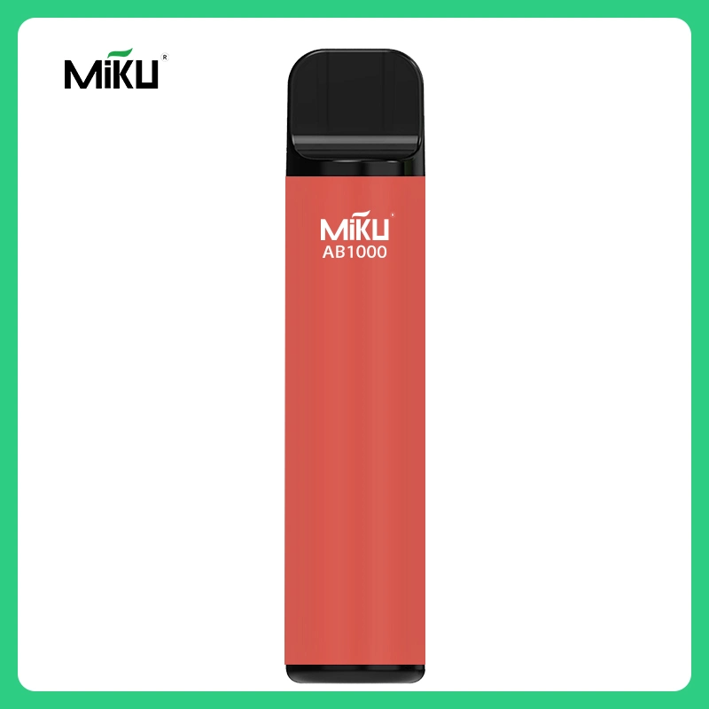 Miku Vape Pen 1000puff сигареты для курящих 2% никотин соляной завод Цена карандаша Vape