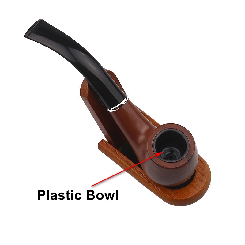 Wanchuang Wholesale/Supplier Bakelite Tobacco Pipes Synthetic Plastic Resin Smoking Pipes