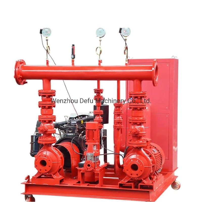 UL Listed Diesel Fire Pump Electric Fire Pump Jockey Pump Mounted Fire Pump Package