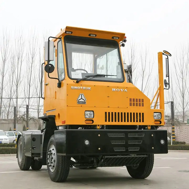 Terminal Tractor Head Container Yard Trucks for Port Transportation