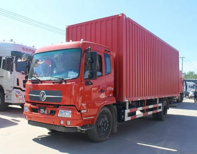 Dongfeng Hot Sale Cargo Box Truck Lorry Truck General Cargo Truck