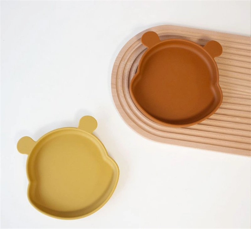 Wholesale/Supplier FDA Silicone Dinner Plate Baby Dinnerware Set