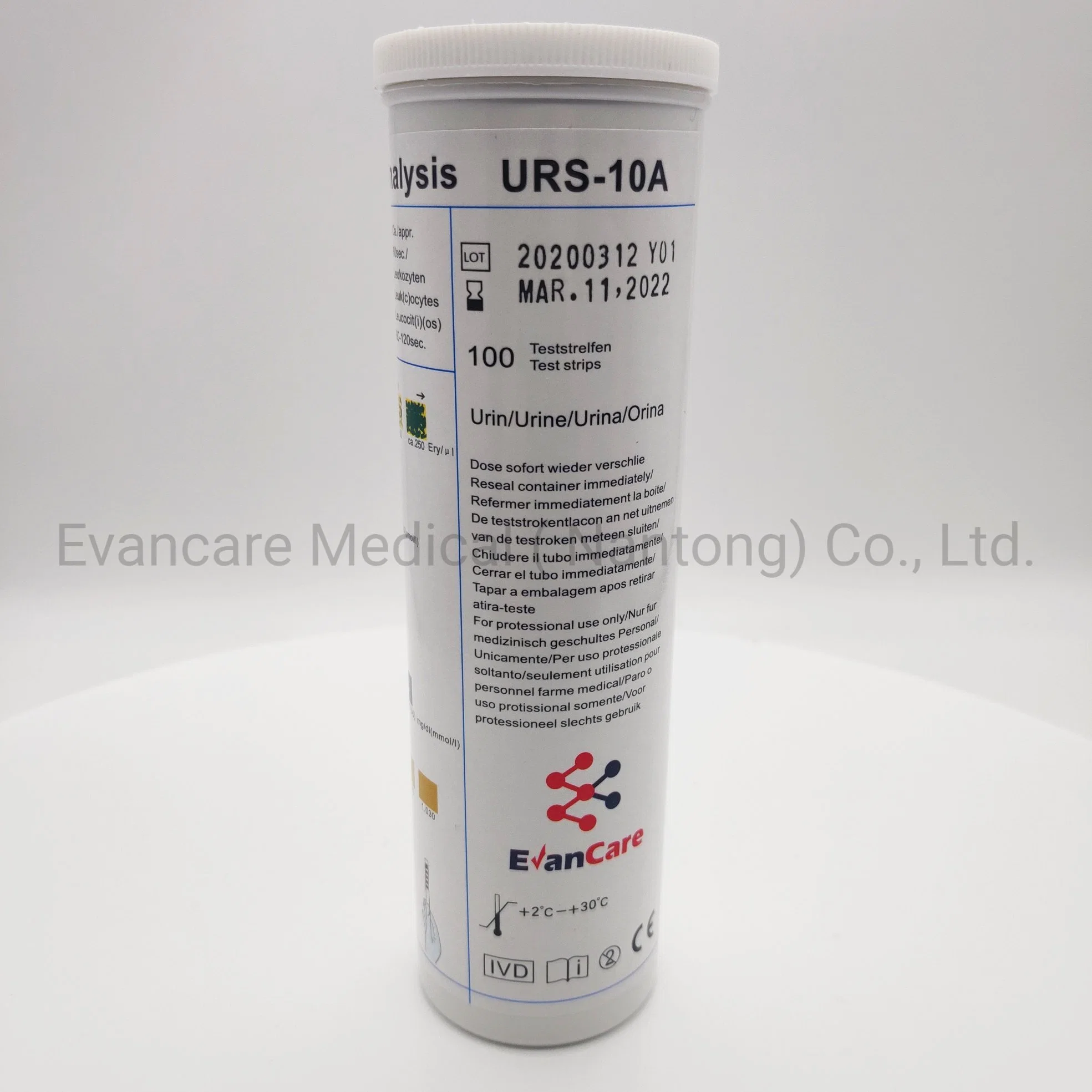 Evancare Urine Analysis Strips&Test Strips Urine Medical Lab Equipments