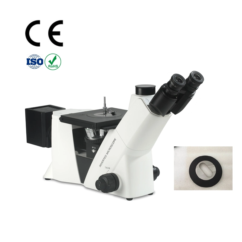 Microscope métallurgique numérique inversé lcd12m Microscope inversé l'écran LCD