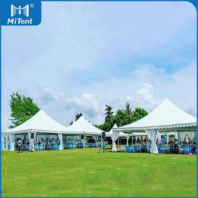 10x10m Bline Pagode Aluminium Hochzeit Party Marquee Zelte für draußen Ereignis