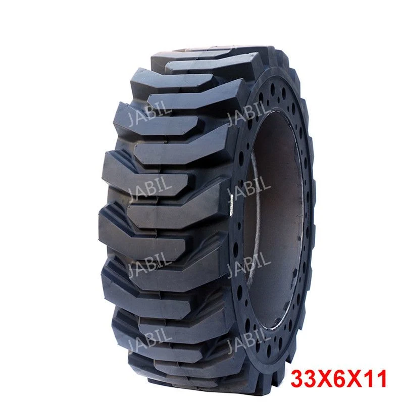 High quality/High cost performance Industrial Rubber Forklift Solid Tyre 12 -16.5 33X6X11 Good Resistance Strong Grip