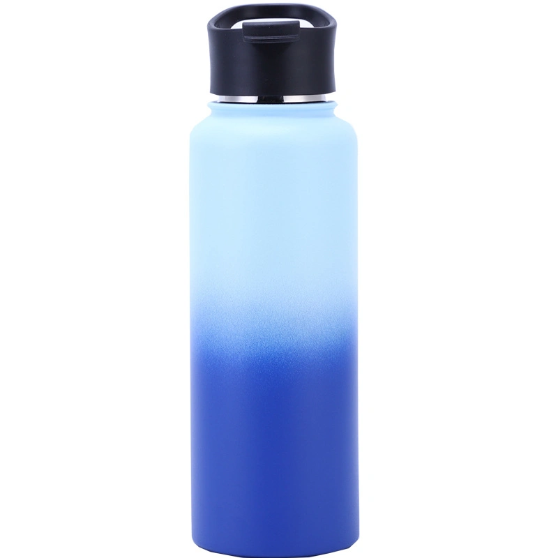 Wholesale/Supplier Vacuum Flask Water Bottle 40oz Stainless Steel Custom Logo with Straw and Handle Lids