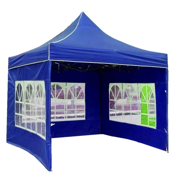 Heavy Duty Foldaway Enclosed Canopy Tents for Party Wedding with Roman Window