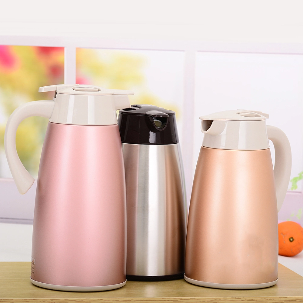 1.6/2.1L Best Selling English Style Stainless Steel Vacuum Insulated Pot