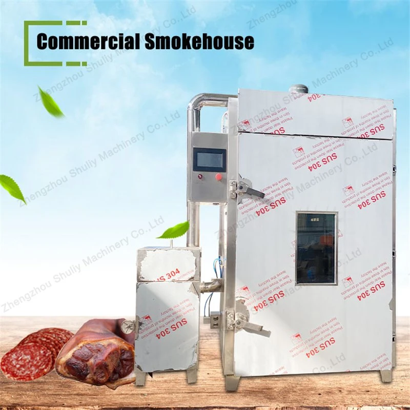 Machine à fumer à l'alimentation de la viande fumée Salami jambon saccadé des machines de transformation Electric