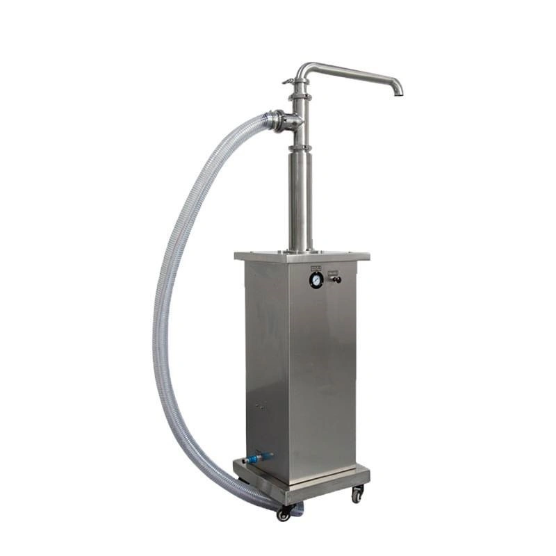 Pneumatic Vertical Cosmetic Feeding Pump Suction Machine Transfer Pump Suction Machinery