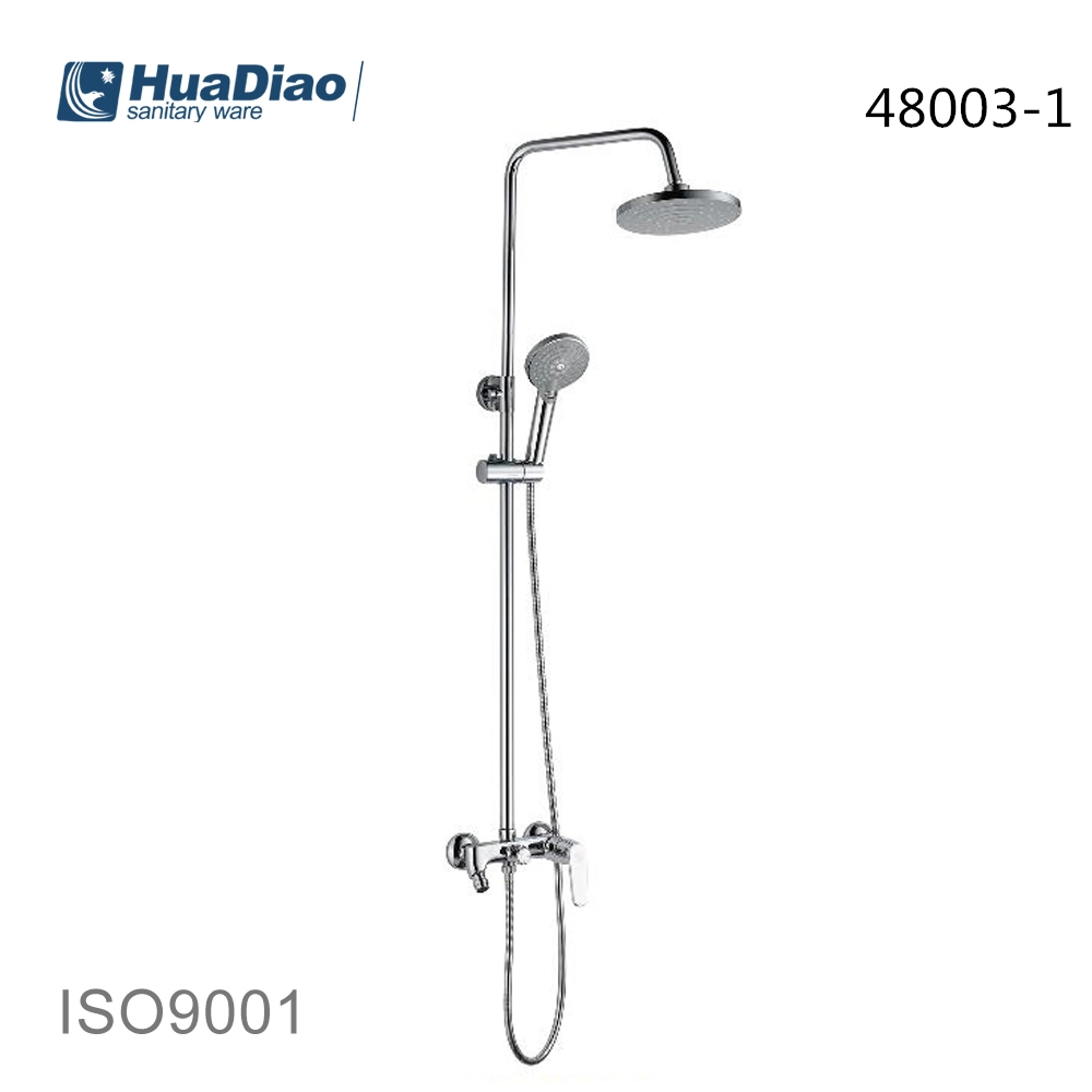 Alliage de zinc chromée de Baignoire Douche Salle de bains avec douche à main set accessoires