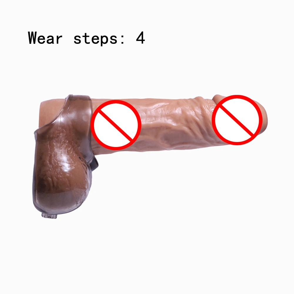 Cock Sleeve Cock Ring Penis Extension Sleeve Condoms for Male Penis Sleeve Toy China Low Price