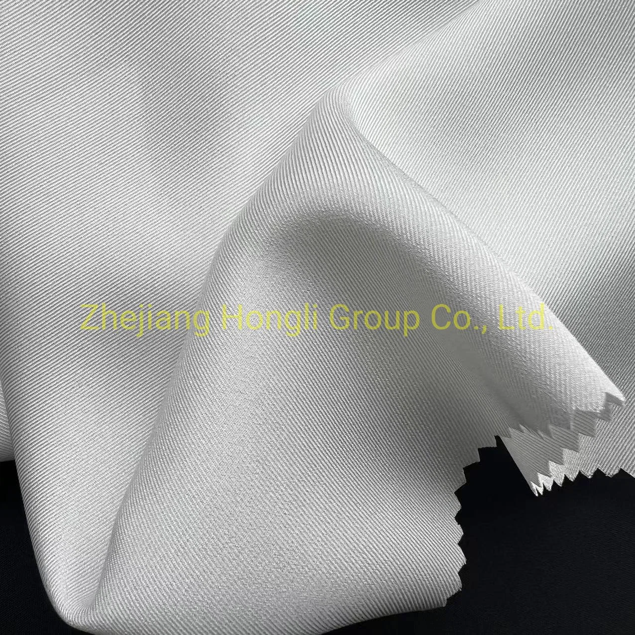 100% Recycling Polyester Gewebter Twill Stoff