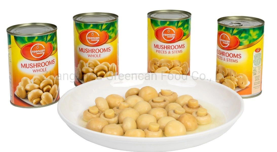 Chinese Health Food Canned Mushroom with Good Quality OEM From Factory