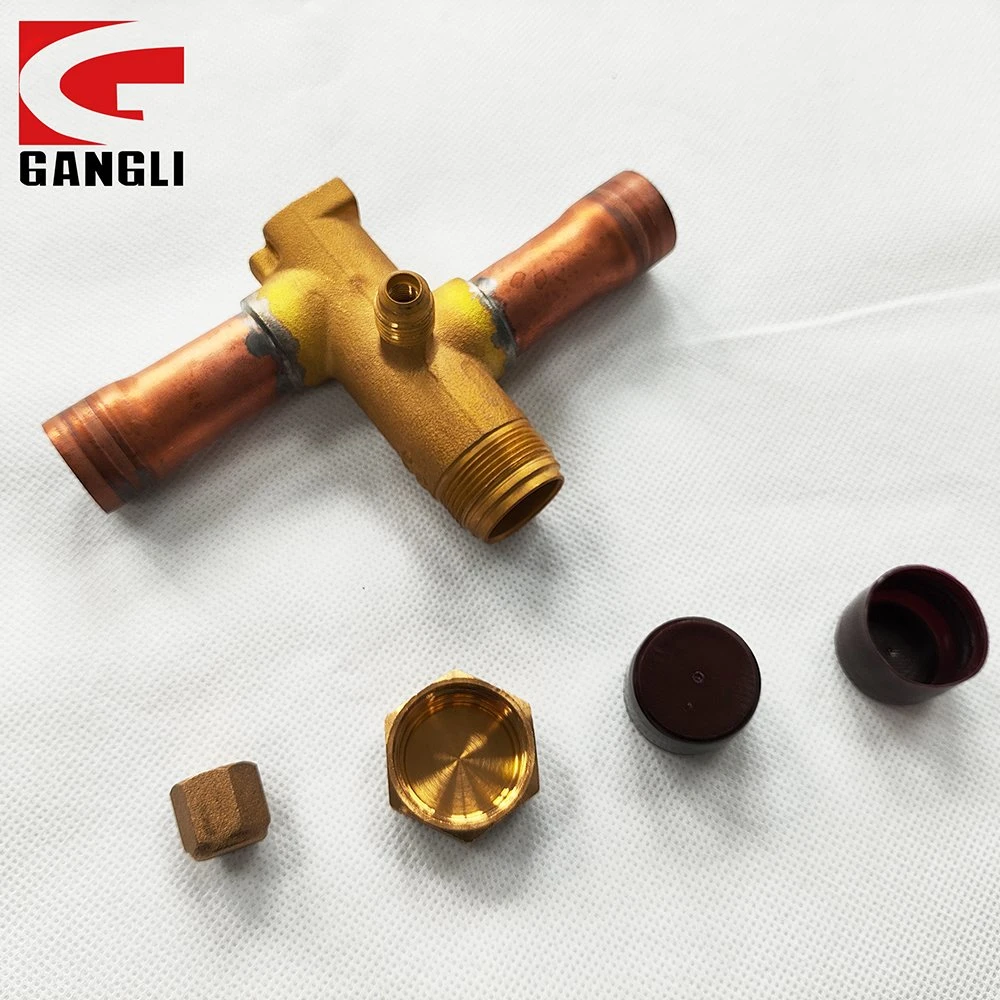 High quality/High cost performance  Gangli Air Conditioner Customzied Cylindrical Service Valve