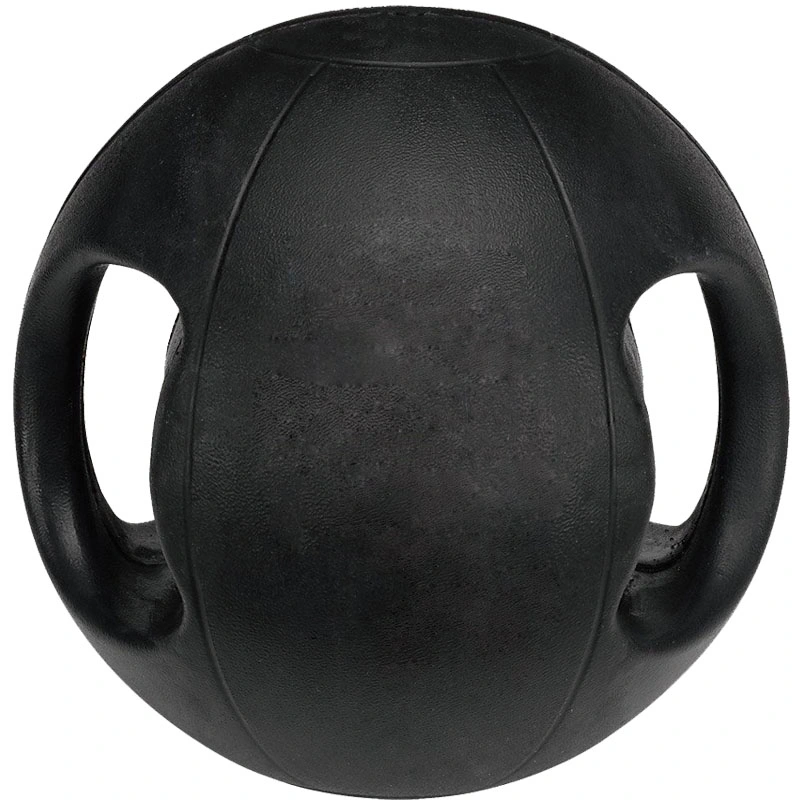 Noir couleur Gym Fitness matériel Crossfit caoutchouc Medicine ball
