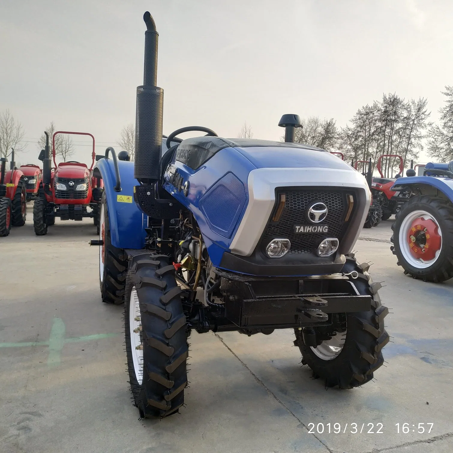 Equipo agrícola 4WD Mini Power Tiller tractor 50hp Precio