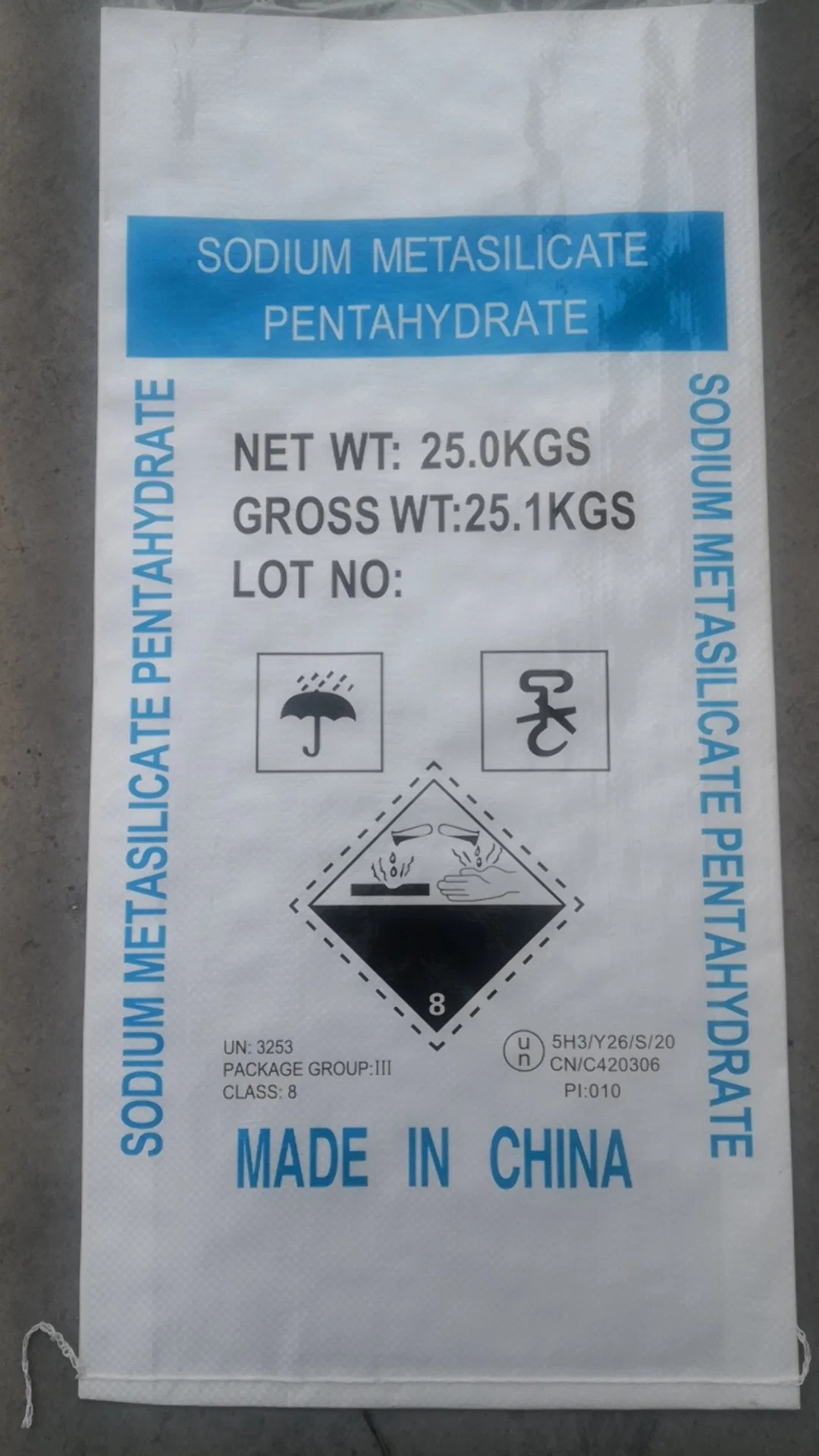 Industrial Grade Sodium Metasilicate Pentahydrate for Paper & Printing